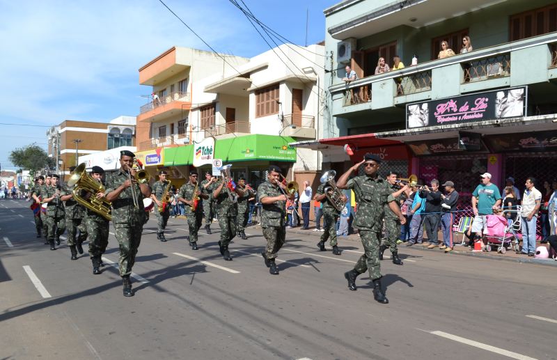 Desfile Militar será realizado com qualquer tempo